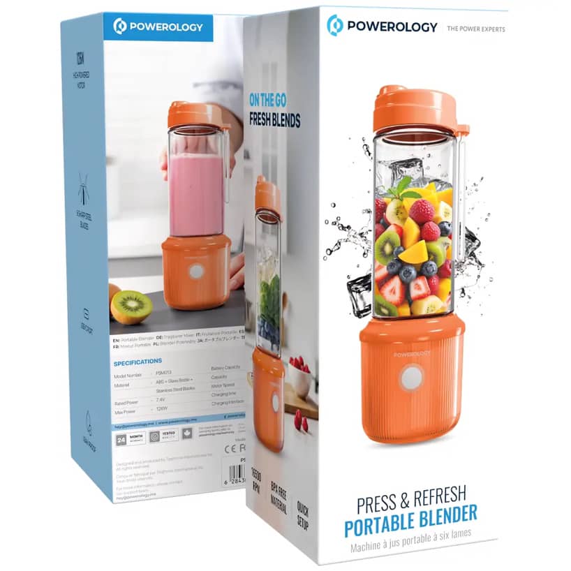مخلوط کن پاورولوژی Powerology Press & Refresh Portable Blender